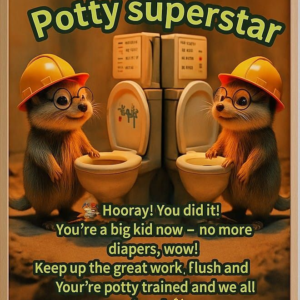 Fun Potty Training Certificate!