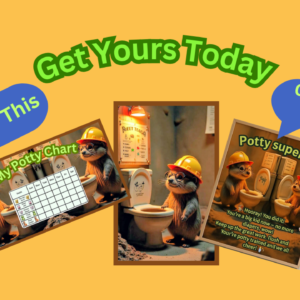 "Potty Training Star Chart + FREE Achievement Certificate"